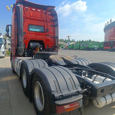 Kohlenstoffstahl-Frachtwagen Diesel-Traktor-Lkw Delong X6000 mit 1000L Luftfederungssitz
