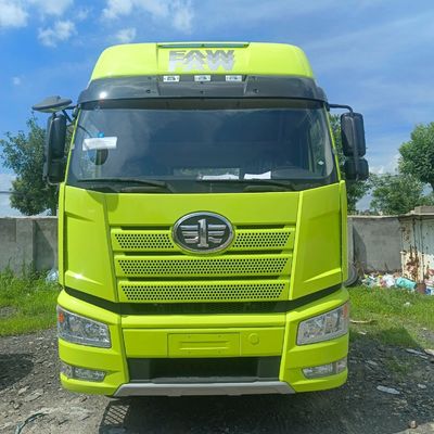 FAW Jiefang J6p420HP Diesel 6X4 Schwerlastwagen mit Hydrauliklenkung 6.8x2.5x3.8m