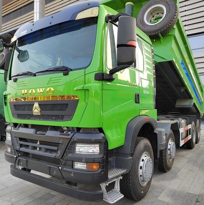 Reifen HOWO Tx 6X4 8X4 10/12 Räder Kipper Lastwagen Bergbaudump Truck mit Hyva Frontheben