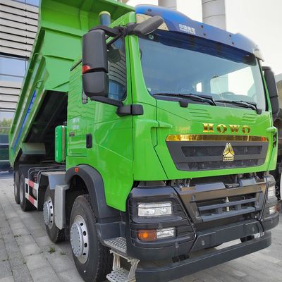 Reifen HOWO Tx 6X4 8X4 10/12 Räder Kipper Lastwagen Bergbaudump Truck mit Hyva Frontheben