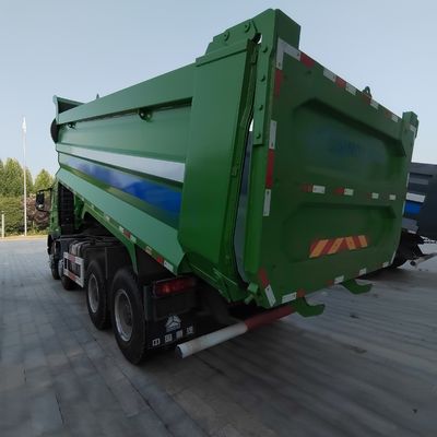 Reifen HOWO Tx 6X4 8X4 10/12 Räder Kipper Lastwagen Bergbaudump Truck mit Hyva Frontheben