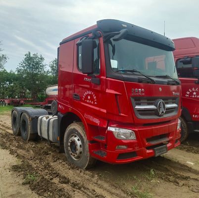 Rohrloser Reifendesign Schwerlastwagen Beiben 6X4 500PS Traktorfahrzeug mit Hydrauliklenkung