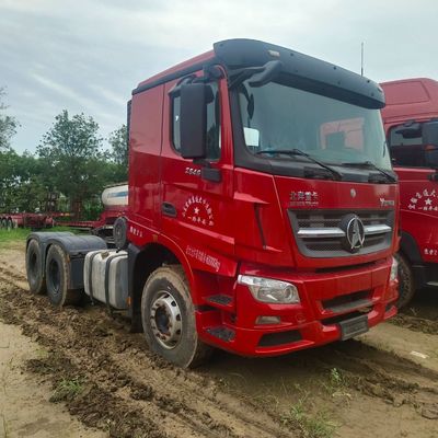 500 PS Traktor Beiben 6X4 Schwerlastwagen für Traktionstransport auf Sinotruk-Chassis