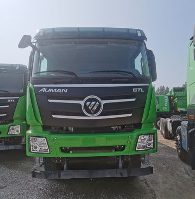 Kohlenstoffstahl-Ladebüro Foton Auman Gebraucht-Dump Truck mit 1000L Tank und Versandkosten