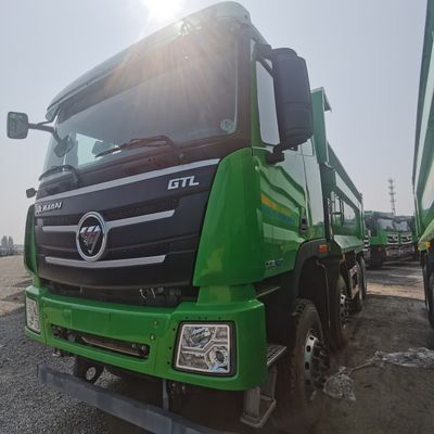 Komfortable Luftaufhängung 31-40t Handgetriebe Foton-Dumptruck für schwere Fahrzeuge