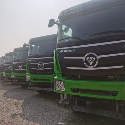 Komfortable Luftaufhängung 31-40t Handgetriebe Foton-Dumptruck für schwere Fahrzeuge