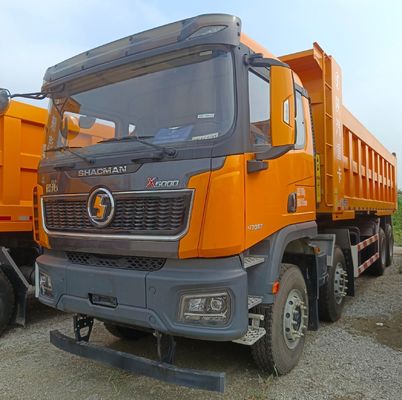 ISO-zertifizierter Delong 8X4 12-Rad-Bergbaudump Truck 470 PS für Schwerlasttransport