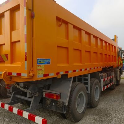 Rohrloser Shaanxi-Automobile Delong 8X4 12 Räder Bergbau Transport Dump Truck