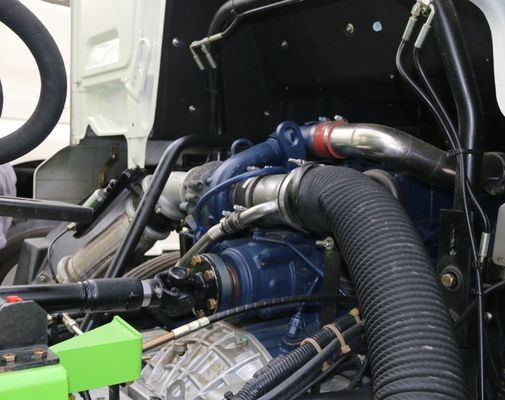 Shacman Hydraulic Steering Zementmischer mit manueller Getriebe
