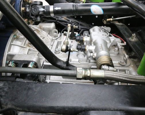 Shacman Hydraulic Steering Zementmischer mit manueller Getriebe