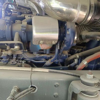 Schwerlastbetonmischfahrzeug Steyr mit hydraulischer Steuerung und Leistungshilfe