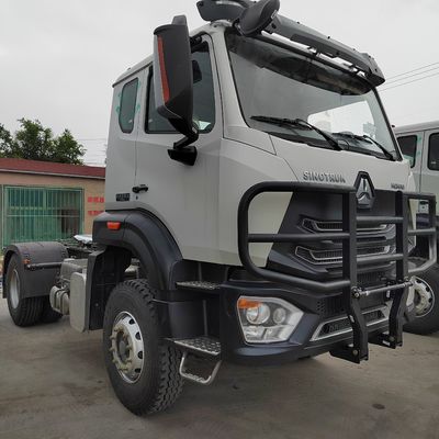 Zweitgebrauchter Sinotruk-Traktor-Lkw mit Carbon-Stahl-Ladebox in gutem Zustand