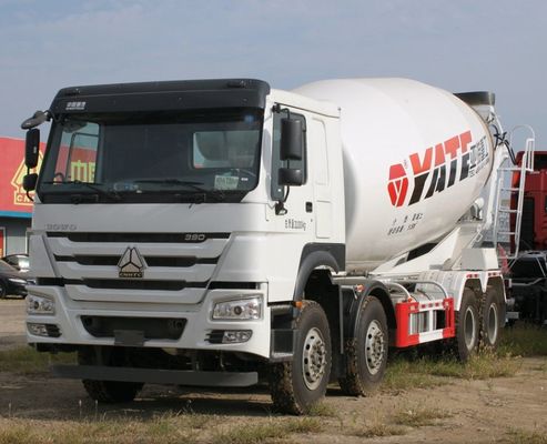 ZZ1257N3647N1 8x4 Gebraucht Sinotruk Truck HOWO 380 PS Betonmischer mit hoher Haltbarkeit