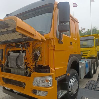 400L Tank und 351-450 PS HOWO Diesel-Lkw-Kopf für Fernschleppen