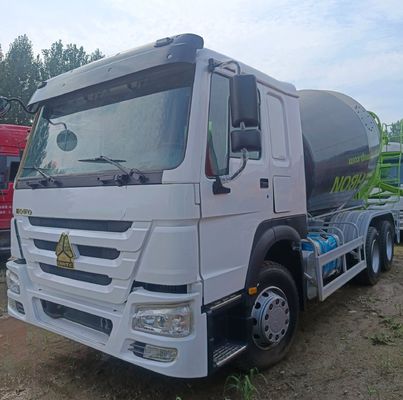 ZZ1257N3647N1 12m3 380 PS Schwerlastwagen 6X4 Horizontale Betonmischer zu erschwinglichen Preisen