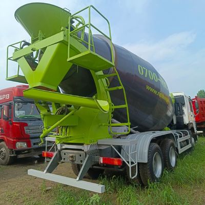 12m3 380 PS schwerer 6X4 Automatikbetonmischer mit Reifen und Kohlenstoffstahl