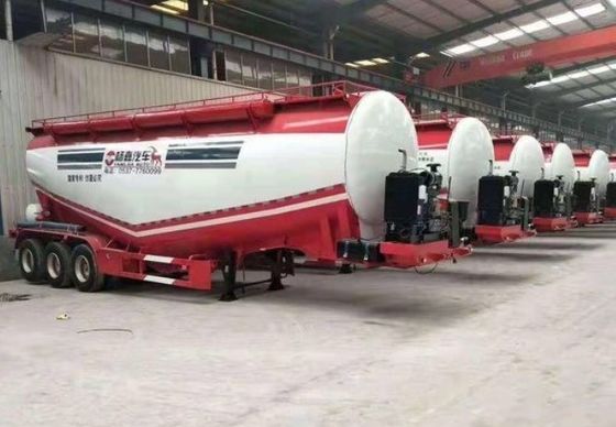 Semi-Trailer für Getreide Erdnüsse Weizen Kohle Mineralien Selbstentladen Getreide Transport