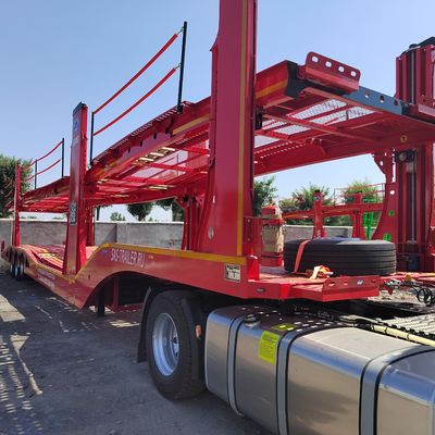 Luftfederung Fuhua Achs Getreide Transport Anhänger für kundenspezifische und Selbstdumping