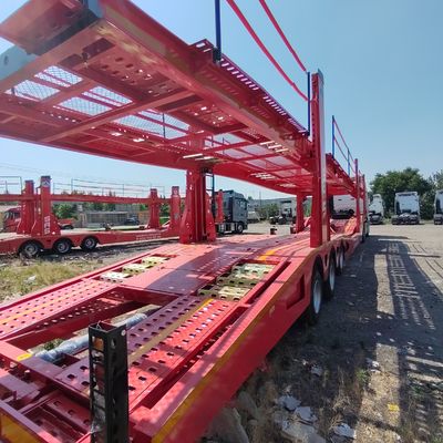 Luftfederung Fuhua Achs Getreide Transport Anhänger für kundenspezifische und Selbstdumping
