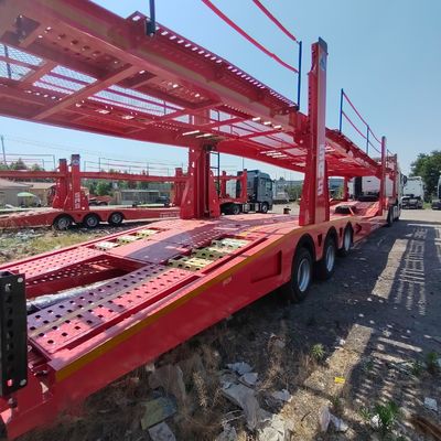 Luftfederung Fuhua Achs Getreide Transport Anhänger für kundenspezifische und Selbstdumping