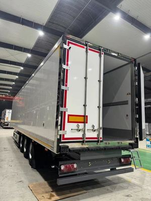 Kühlwagen mit hoher Kapazität für Fleisch- und Meeresfrüchtelieferungen aus Kohlenstoffstahl