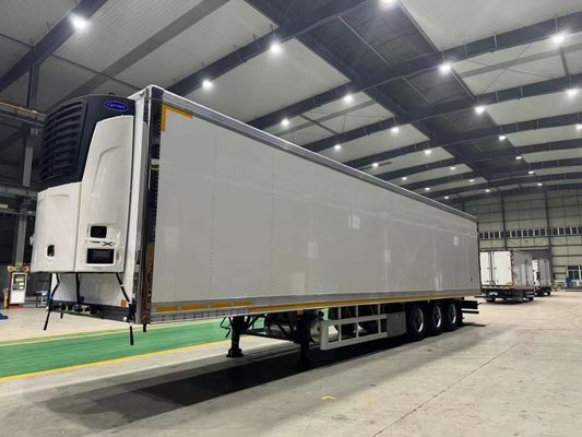 Kühlwagen mit hoher Kapazität für Fleisch- und Meeresfrüchtelieferungen aus Kohlenstoffstahl
