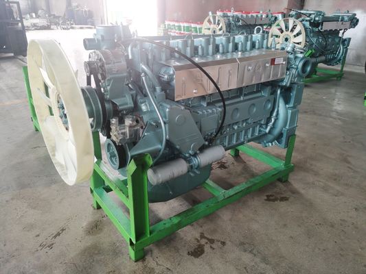 Silberner Sinotruk HOWO Lkw-Motor Wd615.69 Wd615.47 Wd10 für 371 375 380 HOWO-Dump Truck