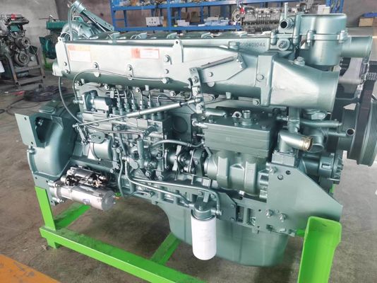 Silberner Sinotruk HOWO Lkw-Motor Wd615.69 Wd615.47 Wd10 für 371 375 380 HOWO-Dump Truck