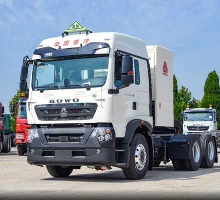 Sinotruk HOWO Cnl LNG-Traktorkopf zum Ziehen von Semi-Anhängern 6×4 Antriebsradleistung