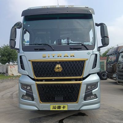 Verkauf von Shandeka 630HP 6X4 Gas-Traktor-Fahrzeug für den Güterverkehr