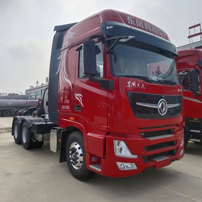 580 PS Dongfeng Tianlong 6X4 6X2 LNG-Traktions-Transportwagen mit Paketgröße 2024