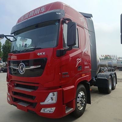 580 PS Dongfeng Tianlong 6X4 6X2 LNG-Traktions-Transportwagen mit Paketgröße 2024