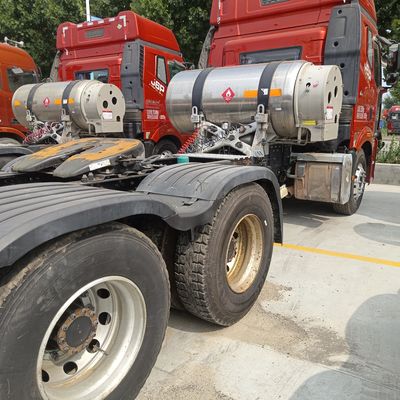 Verkäufe von Reifengas 6X4 Transportfahrzeug mit Handgetriebe und Carbonstahlfrachtbox