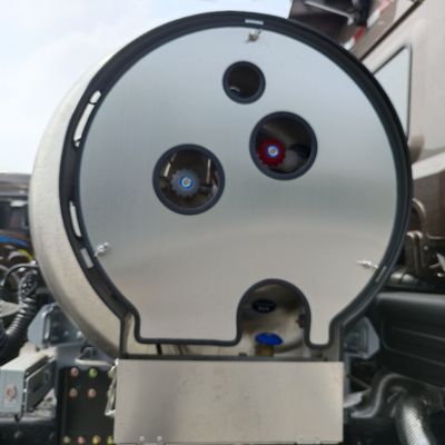 Dieselfreisetzungsgasfahrzeug 4*2 mit Servolenkung und Material aus Kohlenstoffstahl