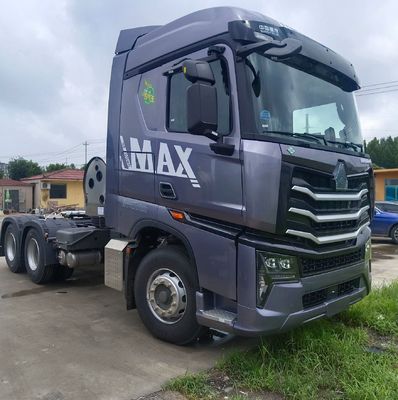 Euro 6 HOWO Max Gas LNG540HP mit automatischem Getriebe Traktionsfahrzeug für 2024