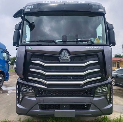 Nationale Schwerlastlastwagen Max HOWO LNG Kohlenstoffstahl Ladekiste Fortgeschrittene hydraulische Lenkung