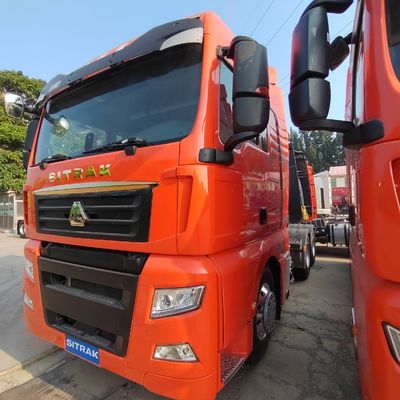 7000.00cm * 250.00cm * 345.00cm Paketgröße erschwinglich Sitrak 6X4 480 PS Traktorkopf