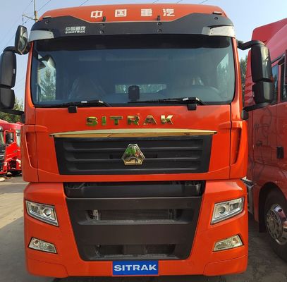 Traktor LKW Gebraucht Sinotruck Sitrak HOWO 6X4 CNG Schwerlastwagen mit langlebiger Leistung