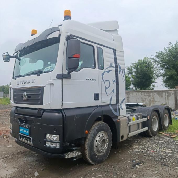 2024 China′s New Heavy-Duty Truck Shandeka 390 Horsepower 6X4 6X2 8 Tire Diesel Tractor Transport Truck